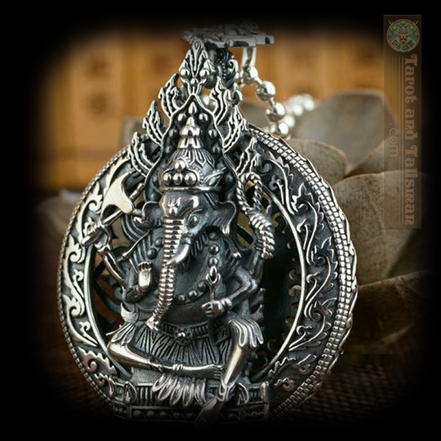 Sterling Silver Ganesh - Talisman Only, No Chain