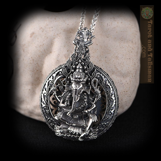 Sterling Silver Ganesh - Talisman Only, No Chain