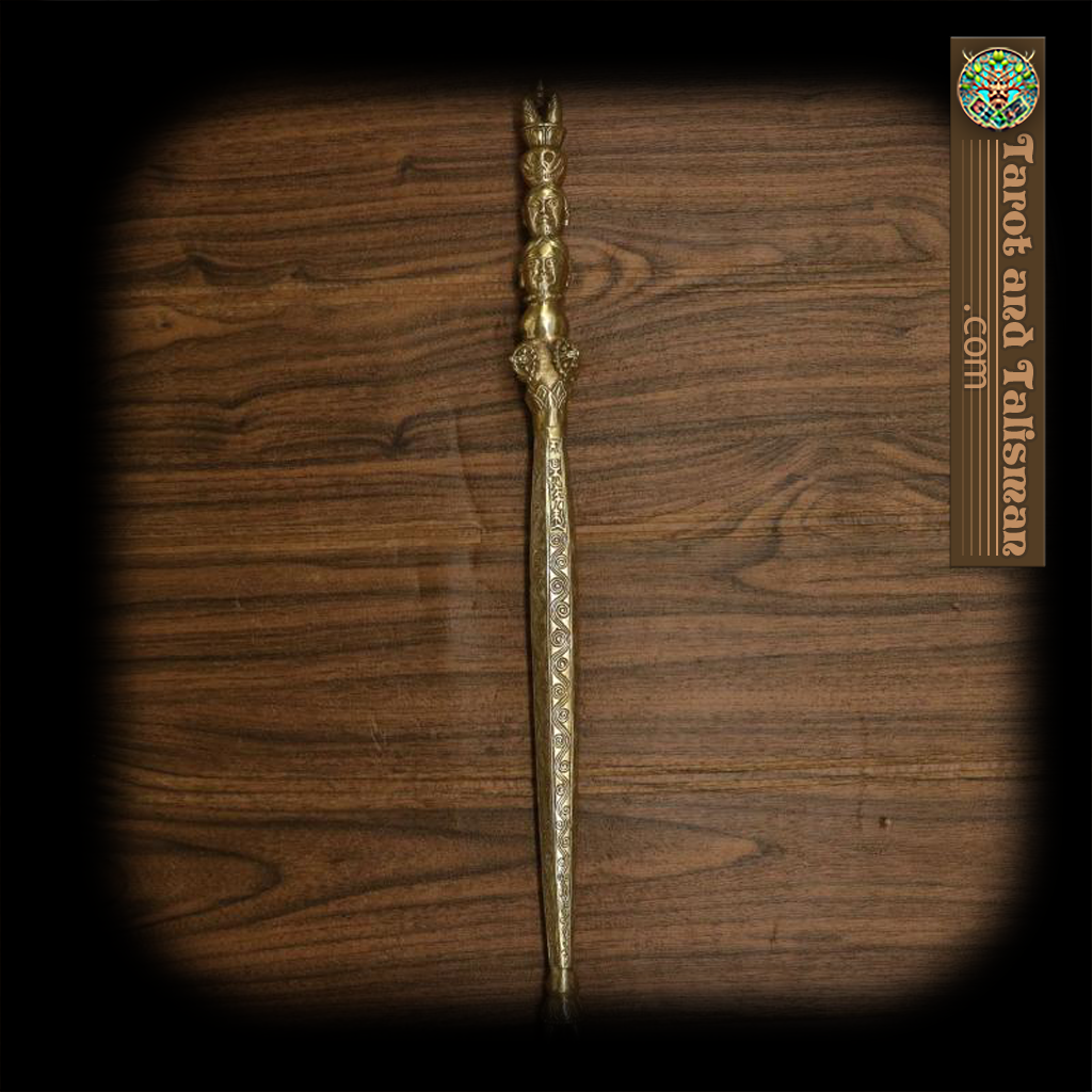 Tibetan Vajra Scepter - Copper 