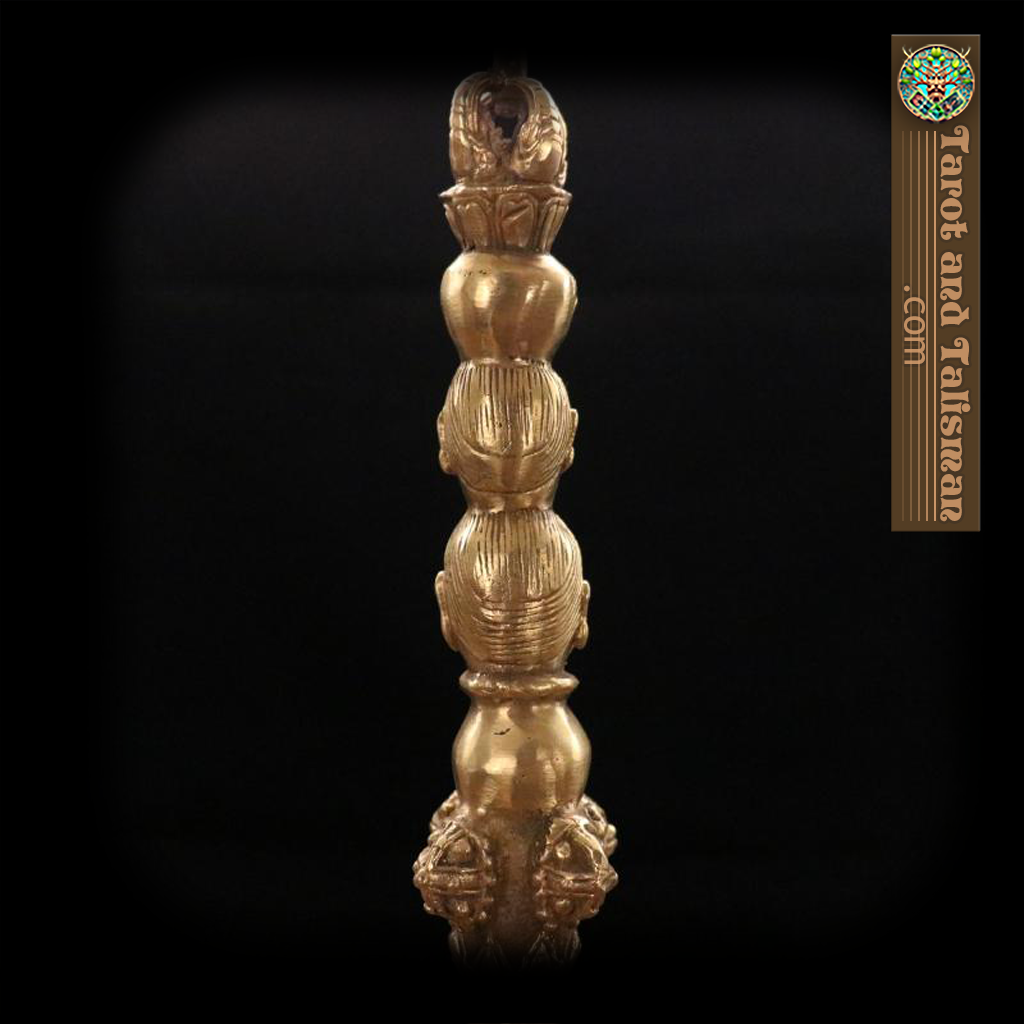 Tibetan Vajra Scepter - Copper 