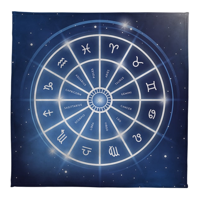 Mystic Horizons Zodiac Divination Tablecloths