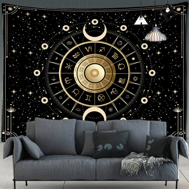 Cosmic Mandala Tarot Tapestries - Various Styles