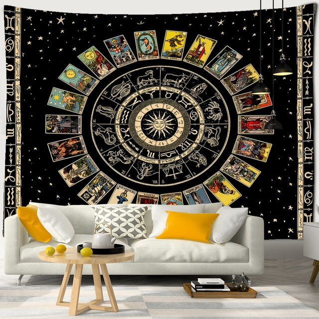 Cosmic Mandala Tarot Tapestries - Various Styles